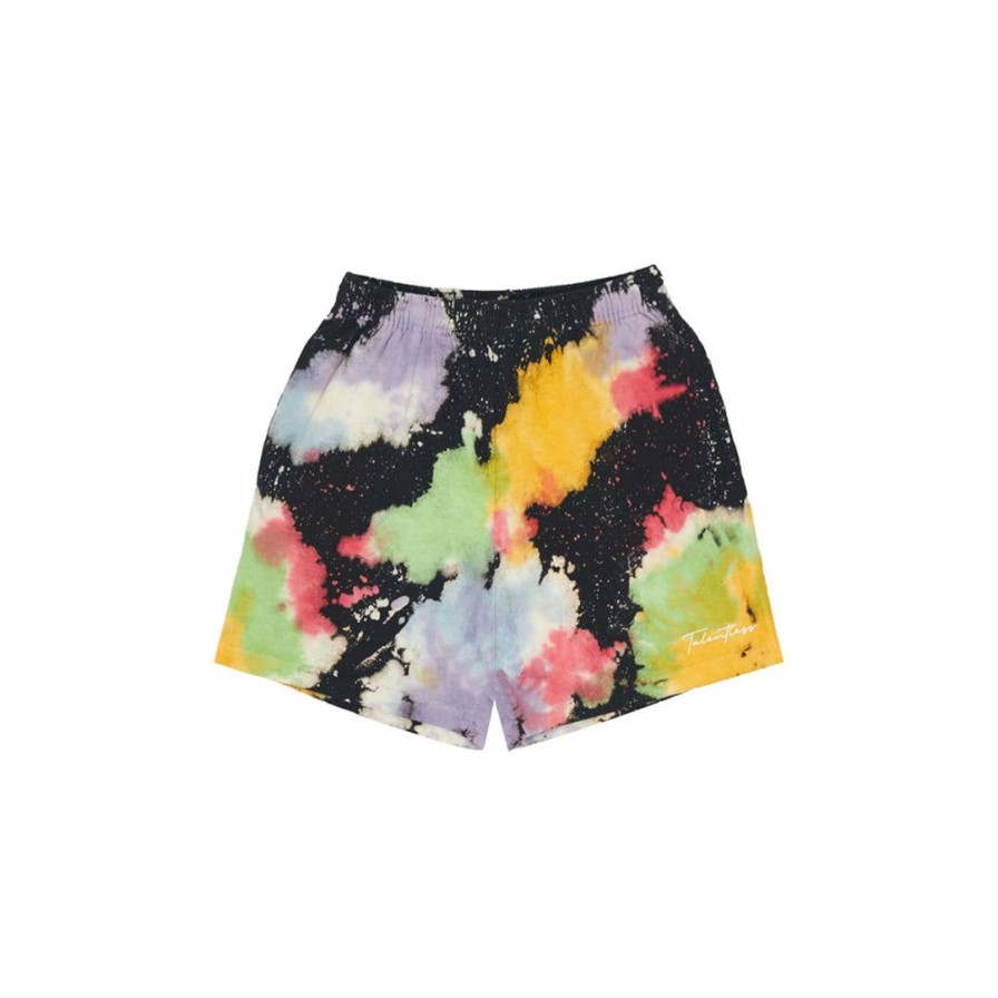 Women * | Massive Best Sellers Unisex Jersey Shorts Abstract Wash