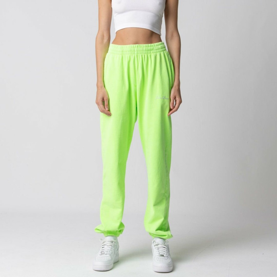 Women * | Talentless Womens Lightweight Sweatpants Neon Best Sellers