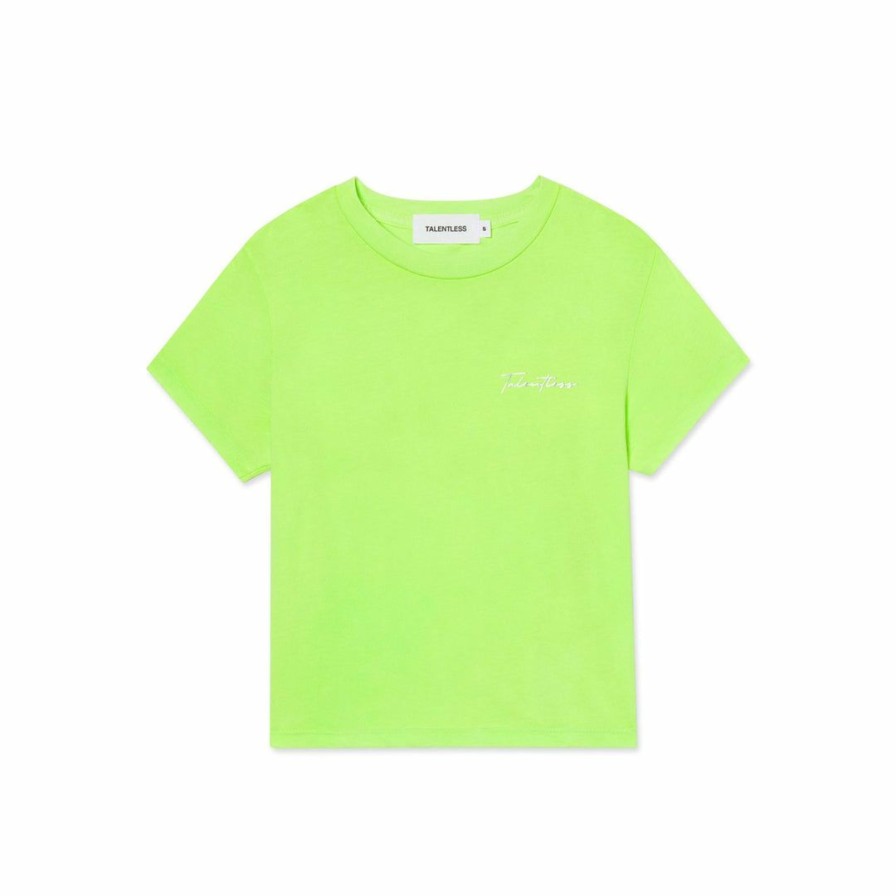 Women * | Massive Womens Baby Tee Neon Best Sellers