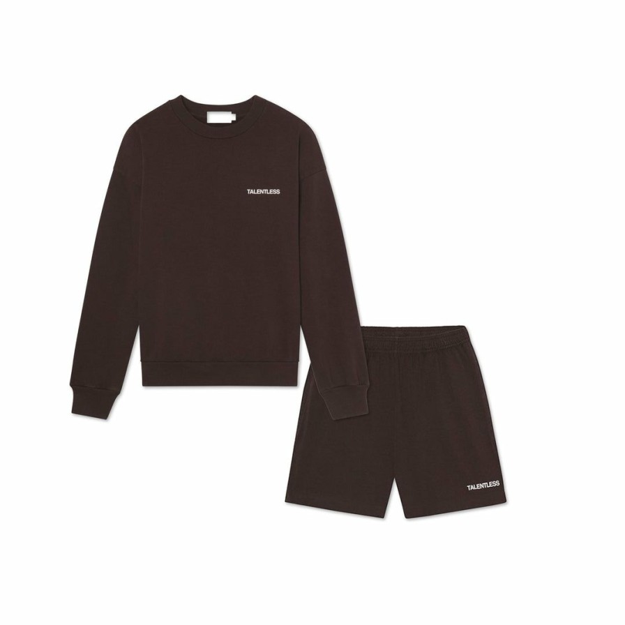 Bundles * | Massive Womens Lightweight Crewneck + Jersey Shorts Bundle Bundles