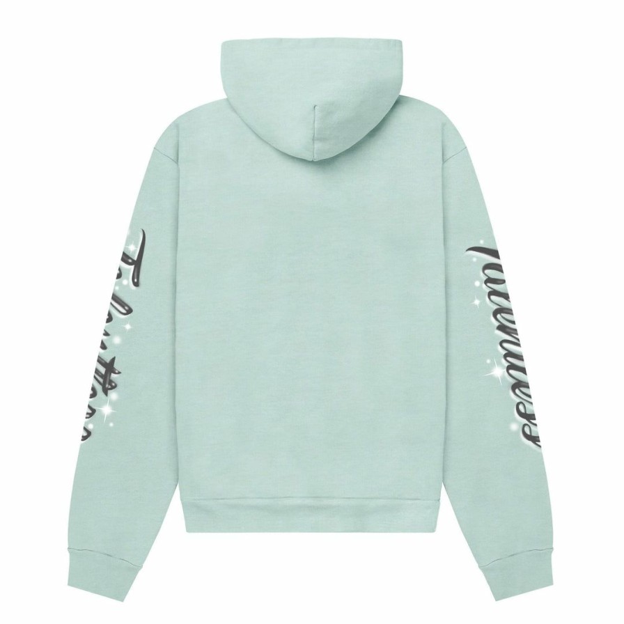 Men * | Massive Mens Hoodie Pastel Airbrush