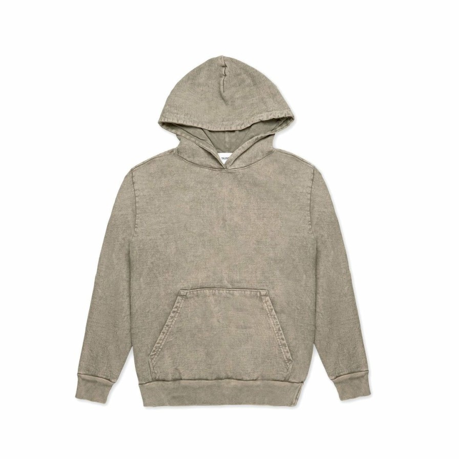 Women * | Massive Womens Hoodie Granite Wash