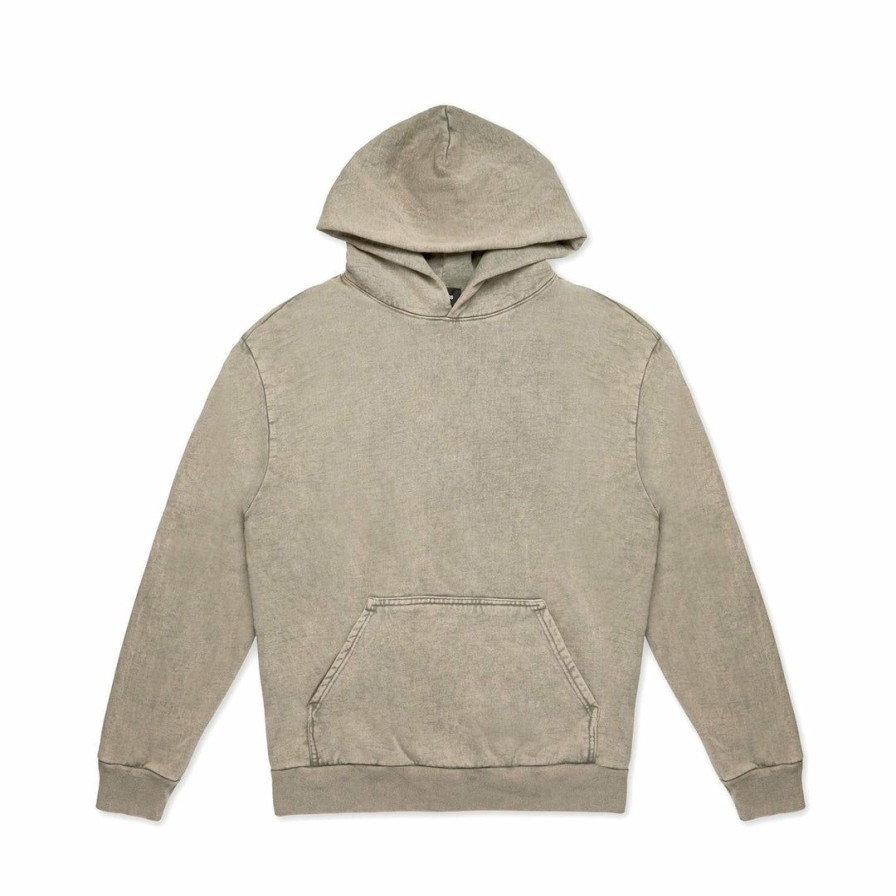 Men * | Massive Mens Hoodie Best Sellers Granite Wash