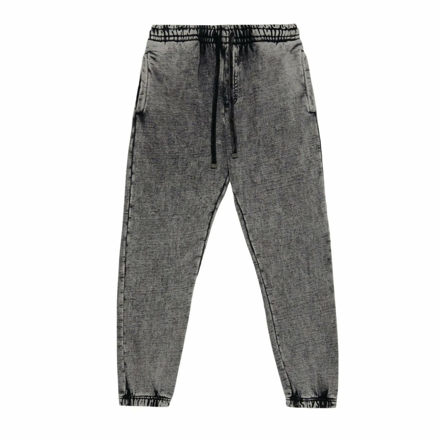 Men * | Massive Mens Sweatpants Acid Wash Best Sellers