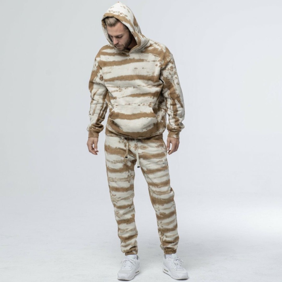 Men * | Talentless Mens Hoodie Tiger Wash