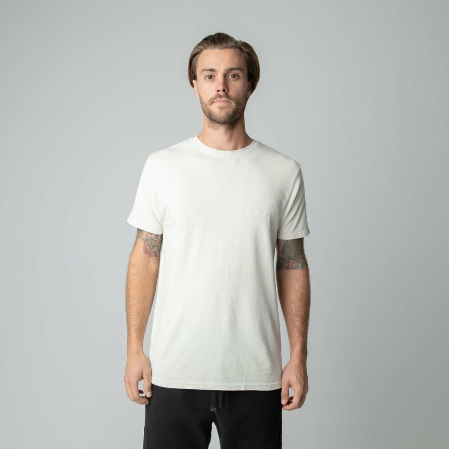 Men * | Massive Best Sellers Mens Embroidered French Terry Tee