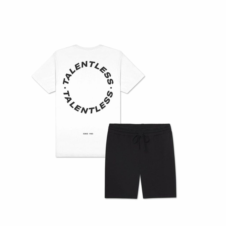 Bundles * | Massive Best Sellers Mens Circle Logo Tee + Lightweight Shorts Bundle