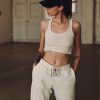 Bundles * | Talentless Best Sellers Womens Modal Crop Tank + Sweatpants