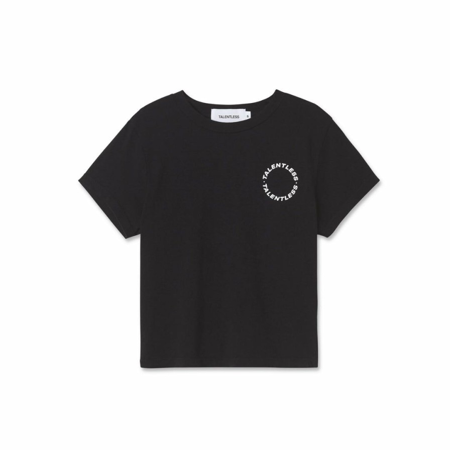 Women * | Massive Womens Baby Tee Circle Logo Best Sellers