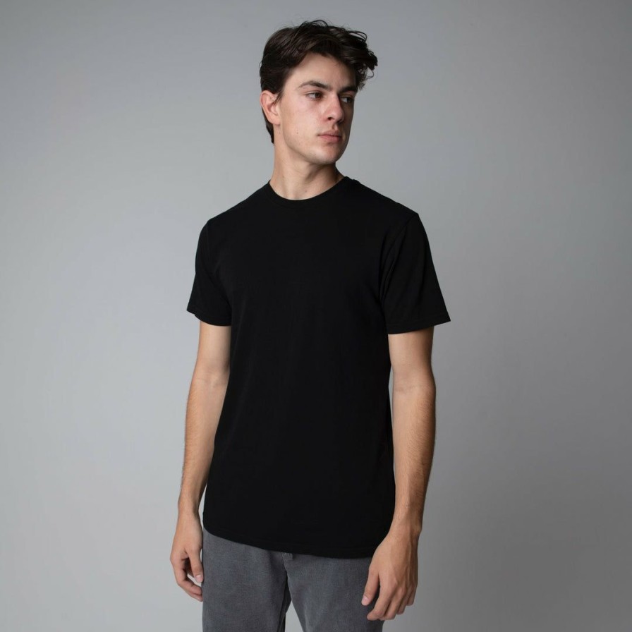 Men * | Massive Mens Premium Tee 3 Pack Pitch Black