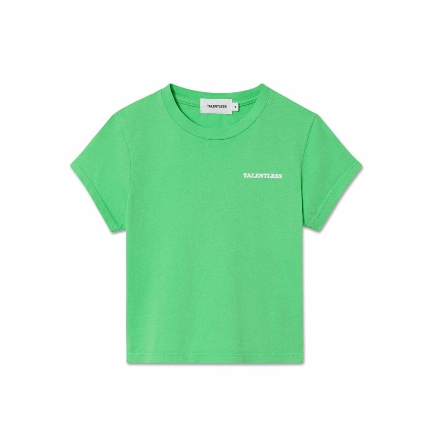 Women * | Massive Womens Baby Tee Highlighter