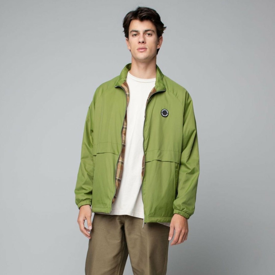 Women * | Massive Frontier Unisex Reversible Jacket Mid Century Best Sellers Cedar Green