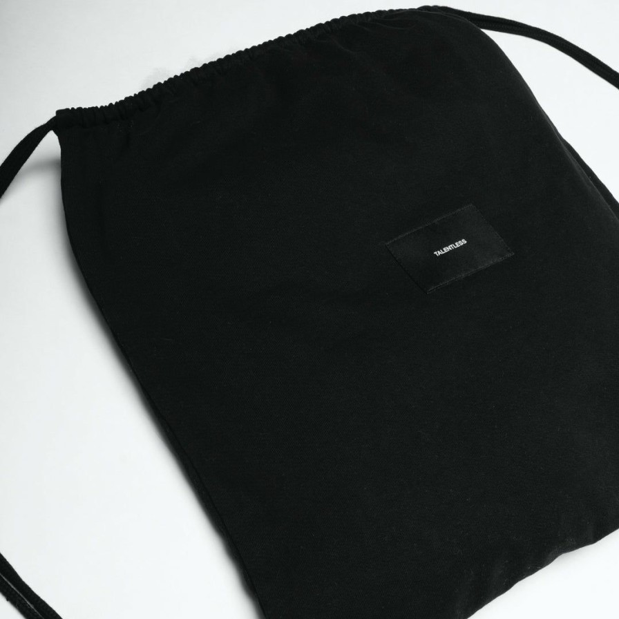 Accessories * | Massive Talentless Cinch Bag Pitch Black