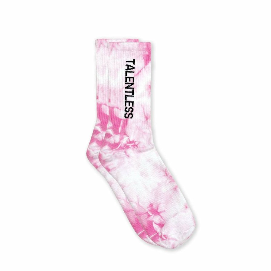 Accessories * | Massive Unisex Vertical Sock Accessories Pink Crystal Wash