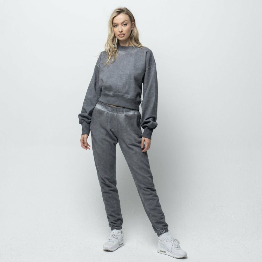 Women * | Massive Womens Sweatpants Oil Stain