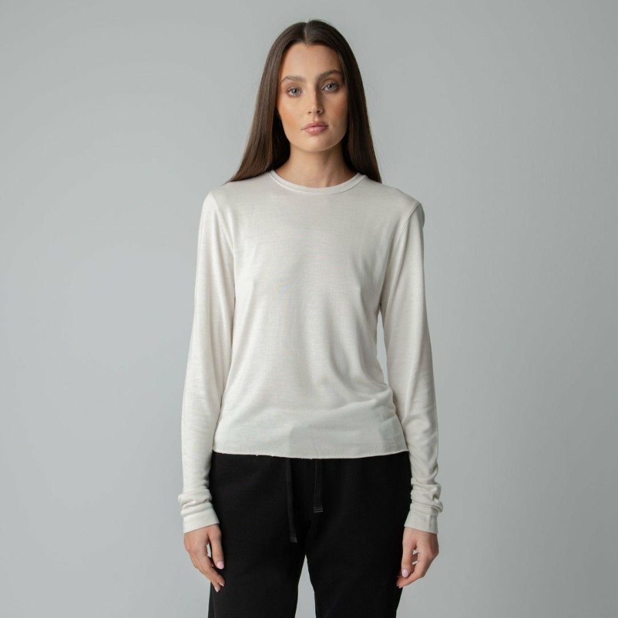 Women * | Massive Womens Modal Long Sleeve Tops