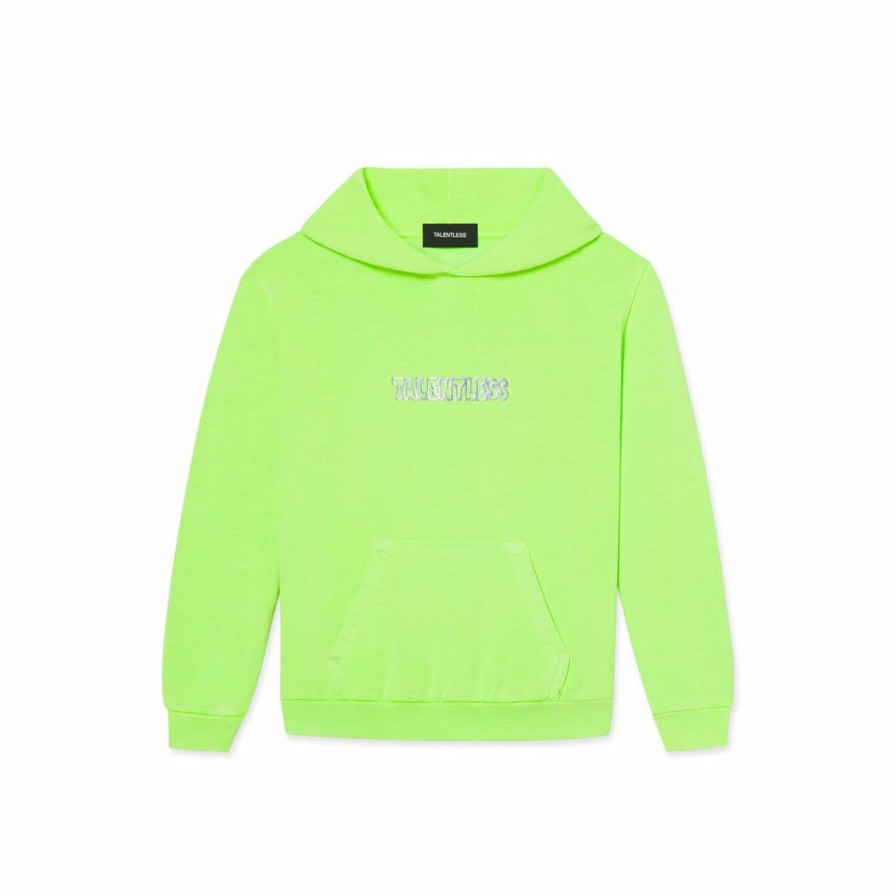 Kids * | Massive Kids Hoodie Neon