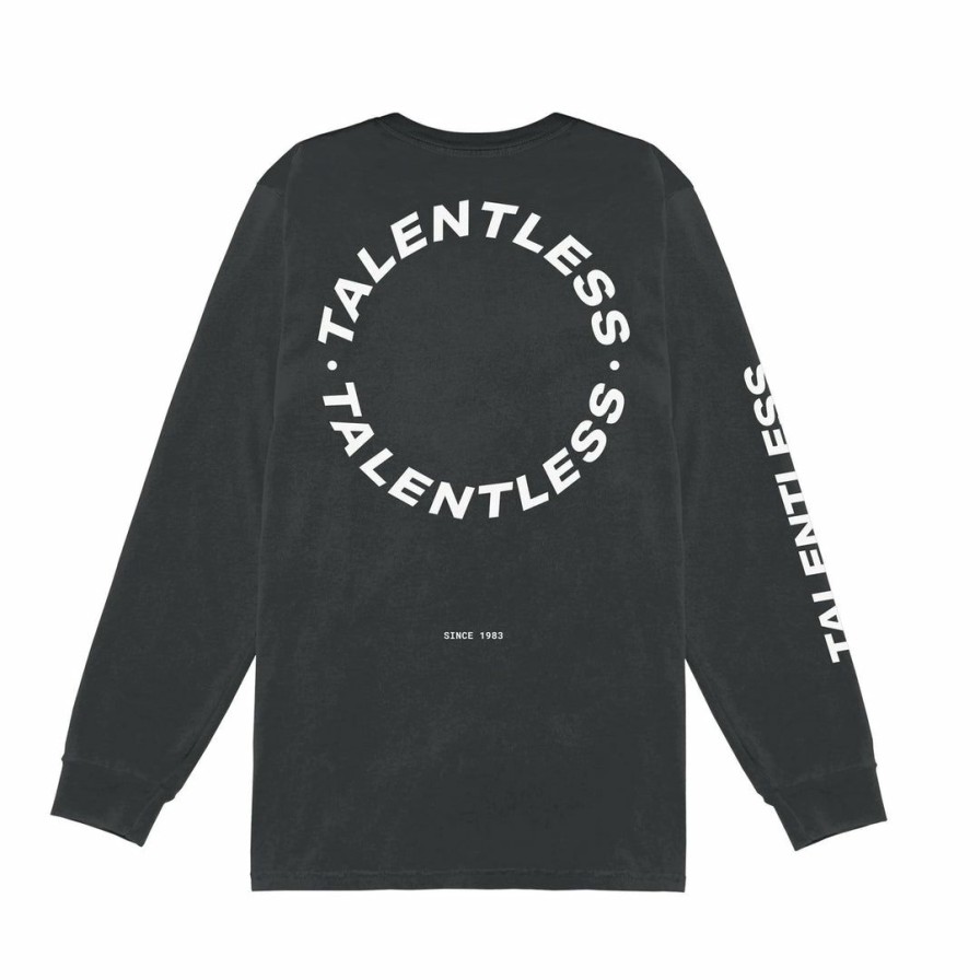 Men * | Massive Best Sellers Mens Long Sleeve Tee Circle Logo