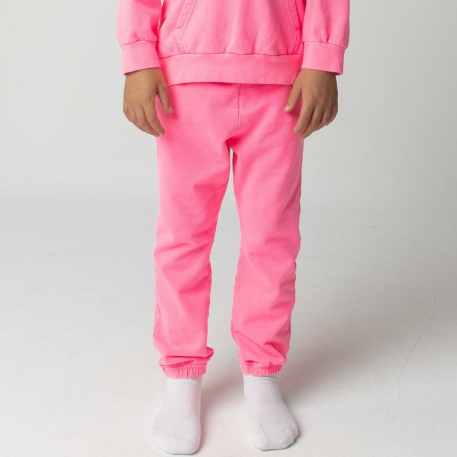 Kids * | Massive Kids Kid'S Sweatpants Neon