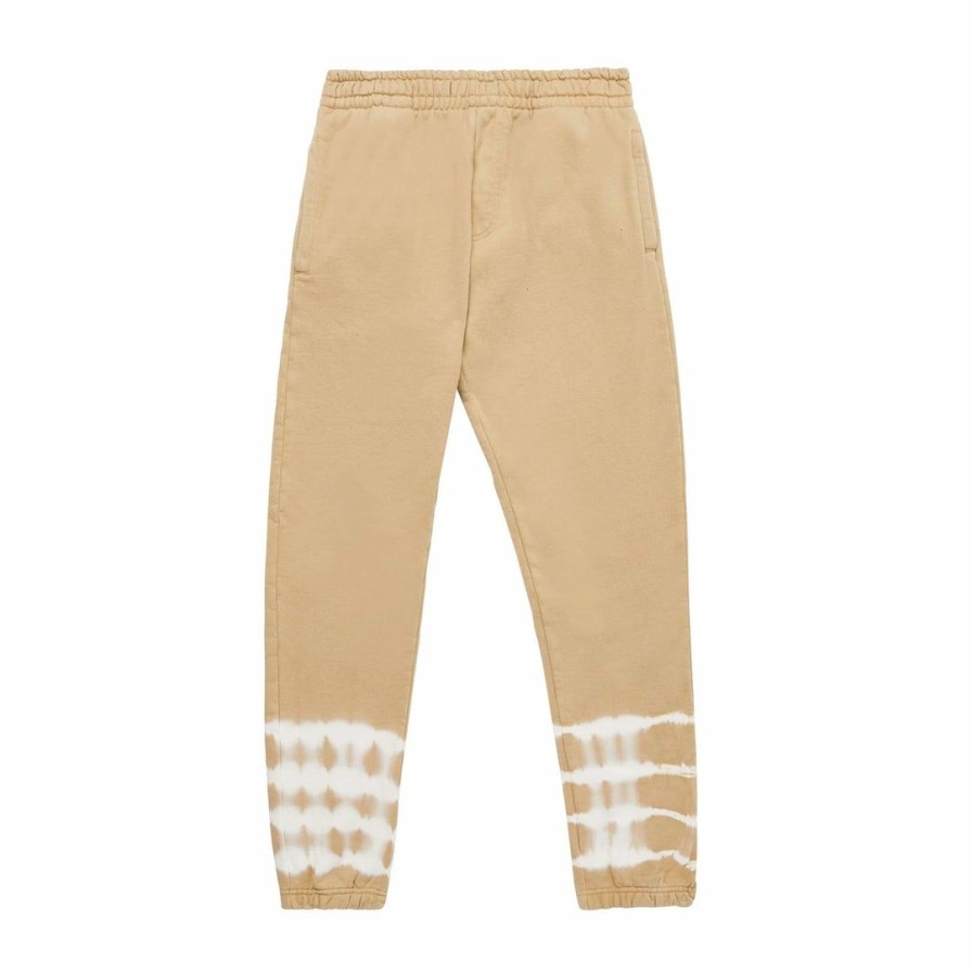 Men * | Massive Mens Sweatpants Border Wash Sand