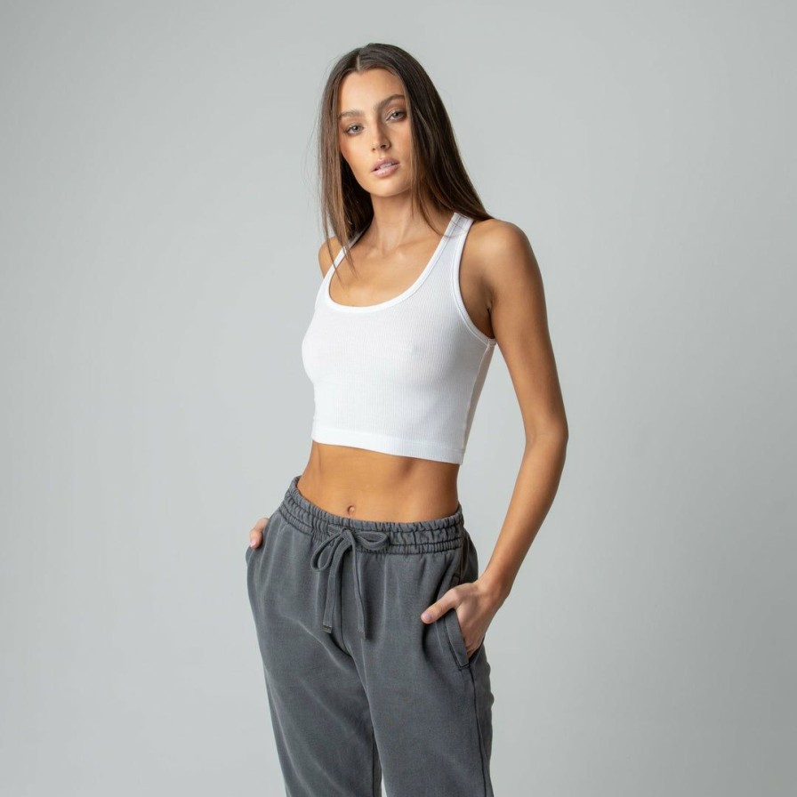 Women * | Massive Crop Modal Tank Best Sellers