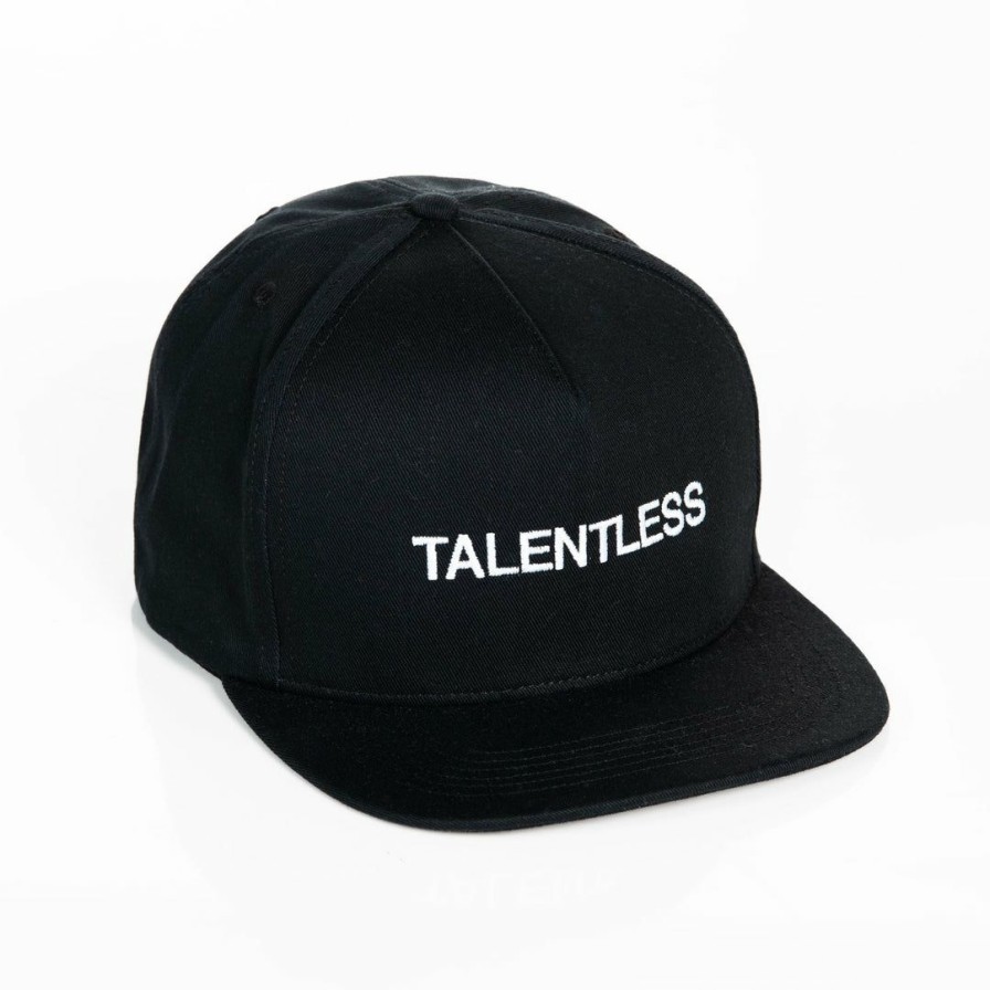 Accessories * | Massive Core Logo Snapback Hat Pitch Black