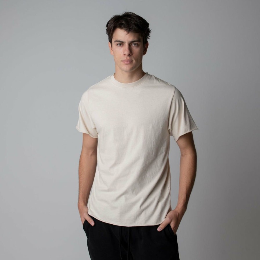 Men * | Massive Mens Roller Tee 3 Pack White / Bone / Pitch Black